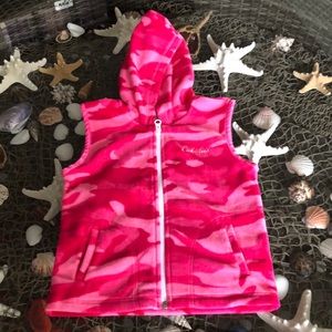 Girls fleece vest 4T